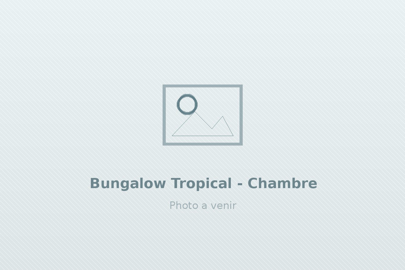 Bungalow Tropical - chambre